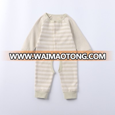 GOTS organic cotton baby toddler clothes newborn baby jumpsuit